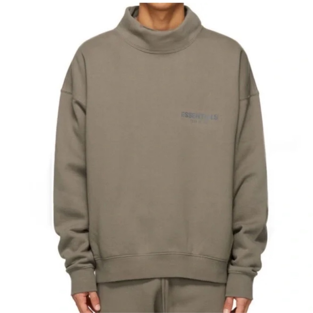 Essentials Fog Mock Neck Pullover - image 7